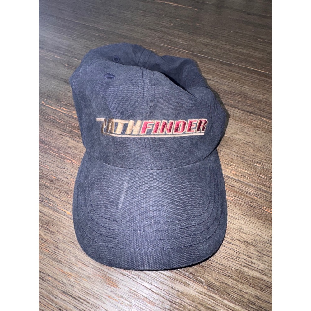 Imperial Pathfinder Navy Blue Baseball Cap Adjustable Hat‎ Nylon Blend Mens